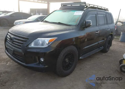 2014 Lexus Lx 570 z USA, uszkodzony, nr VIN JTJHY7AX8E4134557
